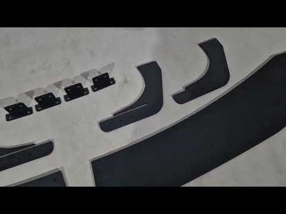 Rear Diffuser DPT V-1 (matte black) for Volkswagen Golf 5 2003-2009 - video 1