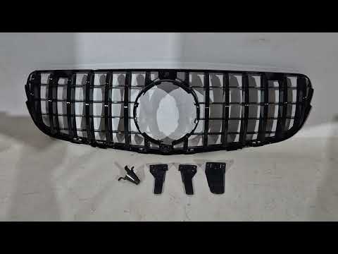 Front Grille GT Panamericana (2015-2019) for Mercedes GLC X253 2015-2022 - video 1
