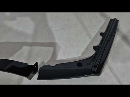 Rear Diffuser DPT V-4 (for M-4 Vorstainer, Gloss Black) for BMW 4 Series F-32 2012-2020 - video 1