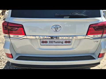 WALD Rear Spoiler (lower, 2015+) for Toyota Land Cruiser 200 2007-2021 - video 2