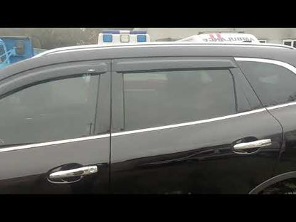 Window Deflectors (4 pcs, HIC) for Renault Koleos 2016-2024 - video 1