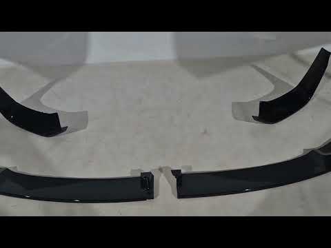 Front Lip DPT V-5 (For M4, Gloss Black) for BMW 4 Series F32/F33/F36 2012-2020 - video 1