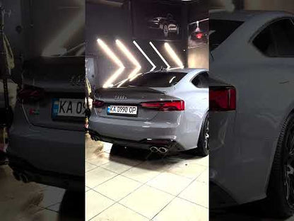 Spoiler V7 (for Sportback, Carbon) for Audi A5 2016-2025 - video 2