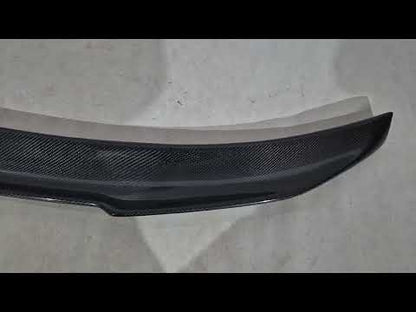 Spoiler V7 (for Sportback, Carbon) for Audi A5 2016-2025 - video 1