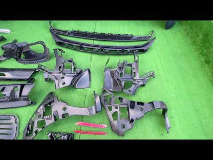 Body Kit S63 AMG (2014-Style) for Mercedes S-сlass W222 2013-2020 - video 1