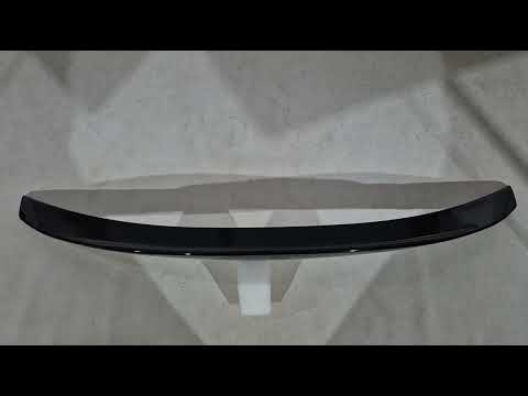 Spoiler DPT V-2 (Gloss Black) for Mercedes C-сlass W205 2014-2021 - video 1