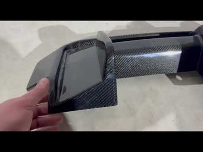Rear Diffuser V1 (for G82/G83, Carbon) for BMW 4 Series G22/23/26 2020- - video 1