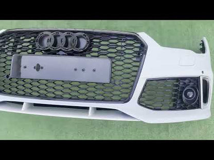 Front Bumper RS-Style (2015-2018) for Audi A7 2010-2018 - video 2
