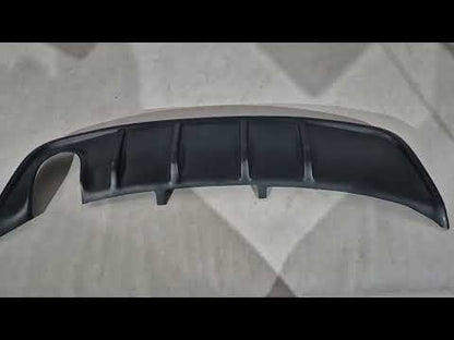 Rear Diffuser DPT V-2 (Gloss Black) for Alfa Romeo Giulietta 2010-2020 - video 1