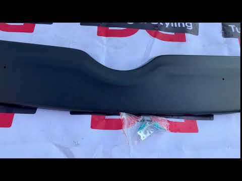 Winter cover on the grille (2011-2014, upper) for Skoda Fabia 2007-2014 - image 1