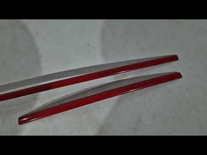 Pads on the bumper grill 2015-2019 (3 pieces, red) for Volkswagen T6 - image 1