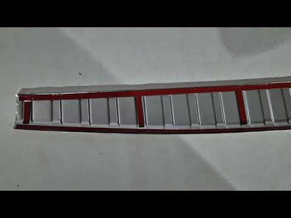 Stainless Steel Rear Bumper Protector Carmos for BMW iX (I20) 2022- - video 1