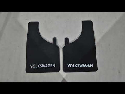 Mud Flaps Polytep (280*440, 2 pcs) for Volkswagen - video 1