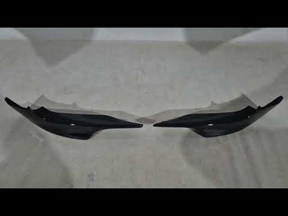 Front Lip Spoiler DPT (for M-Sport 2006-2010, Gloss Black) for BMW 3 Series E92/E93 2006–2013 - video 1
