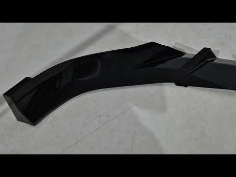 Front Bumper Lip Paradigm Black Knight (2023+, M-Sport) for BMW X7 G07 2019- - video 1
