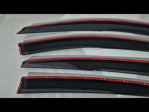 Window Deflectors V1 (4 pcs, HIC) for Honda HR-V 2014-2021 - video 1
