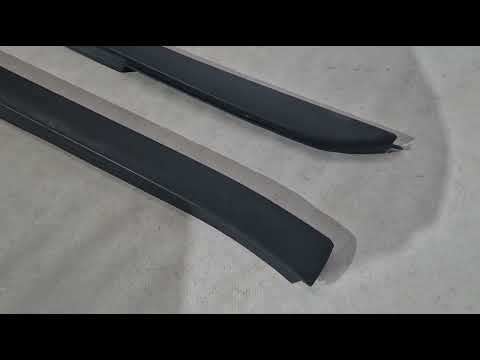 Front pillar covers (ABS) for Mercedes Vito W638 1996-2003 - video 1