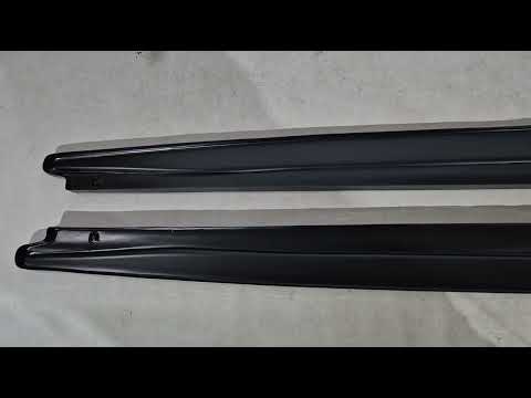 Side Skirts DPT (Gloss Black) for BMW 5 Series E60/E61 2003-2010 - video 1