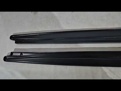 Side Skirts DPT (Gloss Black) for BMW 5 Series E60/E61 2003-2010 - video 1