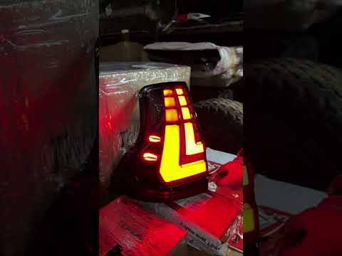 Tail Lights Dragon V1 (2009-2023, 2 pcs) for Toyota Land Cruiser Prado 150 2009-2023 - video 2
