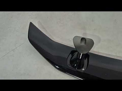 Universal Spoiler Type-B (black gloss, ABS plastic) - video 1