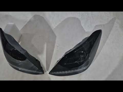 Tail Lights BlackEdition V2 (2 pcs) for Mercedes C-сlass W205 2014-2021 - video 1