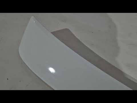 ABS Spoiler (White Gloss) for Citroen Nemo 2007-2017 - video 1
