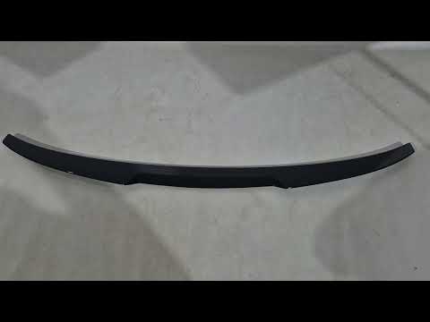 M4-Style Spoiler (for G20/G80, Gloss Black) for BMW 3 Series G20/G21 2018- - video 1