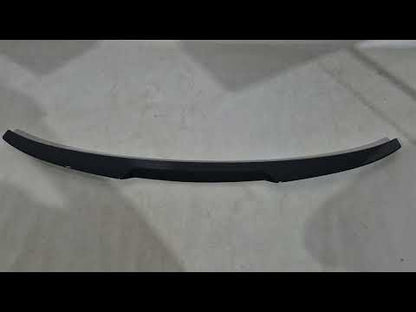 M4-Style Spoiler (for G20/G80, Gloss Black) for BMW 3 Series G20/G21 2018- - video 1