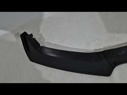 Front Lip Spoiler DPT V-1 (ABS, Gloss Black) for Honda Civic Sedan X 2016-2021 - video 1