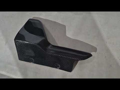 Rear Bumper Diffuser Paradigma (for M-Sport, 2023+, Real Carbon) for BMW X5 G05 2019- - video 1