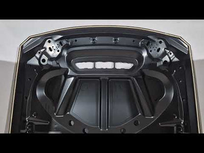 CS-Style Hood (for F30/F31, Steel) for BMW 3 Series F30/F31 2012-2019 - video 1