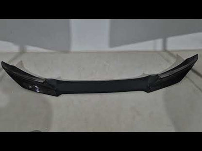 Front Bumper Lip (for M-Sport, Carbon) for BMW X6 F-16 2014-2019 - video 1