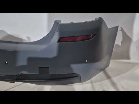 Rear Bumper M-Performance (for single exhaust system) for BMW 5 Series F-10/11/07 2010-2016 - video 1