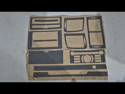 Dashboard Trim Covers (Kit-1) for Peugeot 407 2004-2011 - video 1
