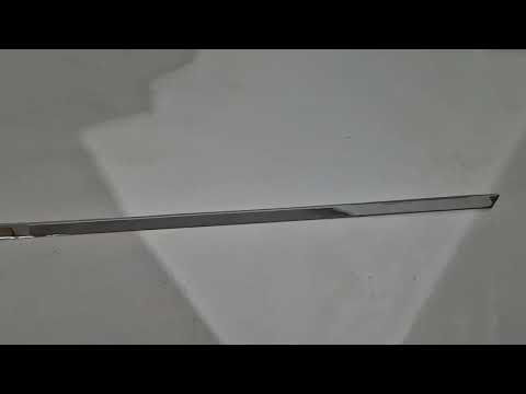 Trunk trim above license plate (short) stainless steel for Volkswagen Tiguan 2016-2023 - video 1