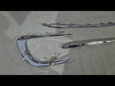 Front bumper chrome trim kit (2023+) for Mercedes Vito/V-class W447 2014- - video 1