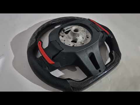 Steering Wheel (Carbon) for BMW X3 G01 2018- - video 1