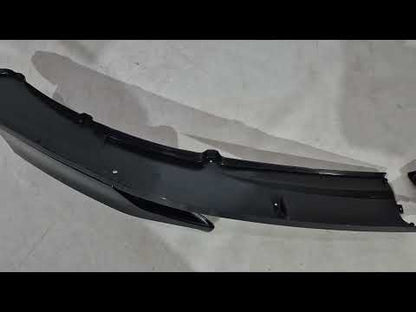 Front Lip DPT V-1 (For M Performance, Gloss Black, 2 pcs) for BMW 1 Series F20/F21 2011-2019 - video 1