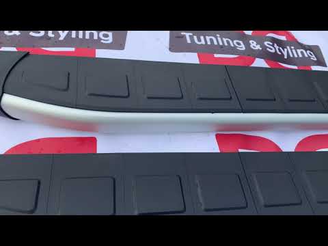 Side Steps Fullmond (2 pcs, aluminum) for Kia Soul I 2008-2013 - video 1