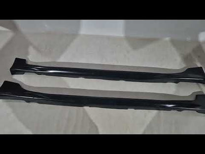 DPT Side Skirts (primed for painting) for Honda Civic Sedan VIII 2006-2011 - video 1