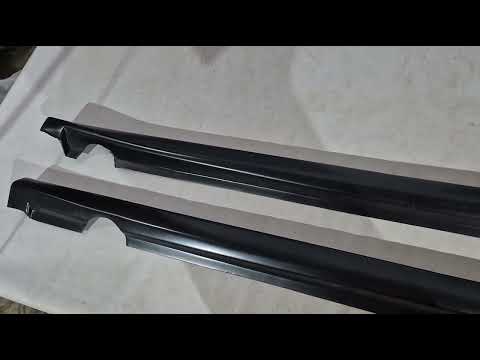 Side Skirts DPT (SD, primed) for Audi A3 2012-2020 - video 1