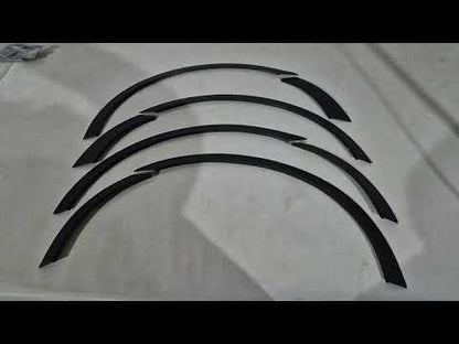 Fender Flares (2009-2013, 4 pcs, black) for Volvo XC60 2009-2017 - video 1