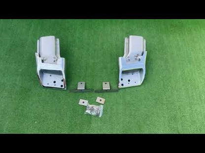 Exhaust Tips Autobiography (2 pcs, Stainless Steel) for Range Rover III L322 2002-2012 - video 1