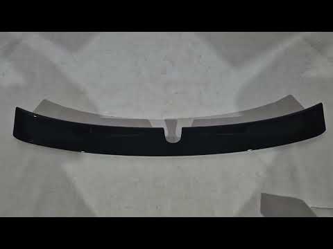 Rear Window Visor DPT (2002-2006, Gloss Black) for Mercedes E-сlass W211 2002-2009 - video 1