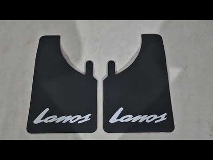 Universal Mud Flaps Polytep (230*375, 2 pcs) for Daewoo Lanos 1998-2017 - video 1