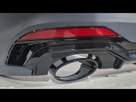 Rear bumper assembly RS-Style (2016-2019) for Audi A5 2016-2025 - video 1