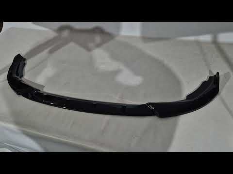 Front Lip DPT V-1 (For M Technic, Gloss Black) for BMW 3 Series G20/G21 2018- - video 1