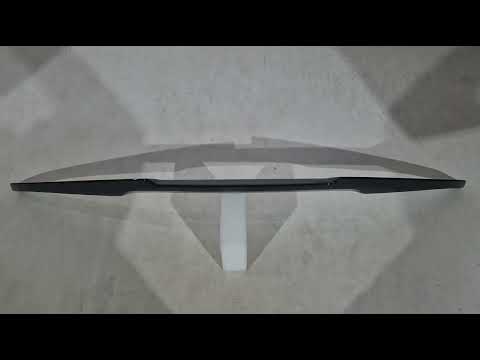 M4-Style Spoiler (for F10, Gloss Black) for BMW 5 Series F10/F11 2010–2016 - video 1