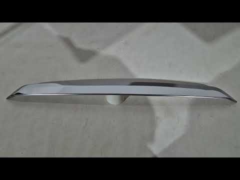 Carmos stainless steel trim above license plate for Ford Courier 2023- - video 1